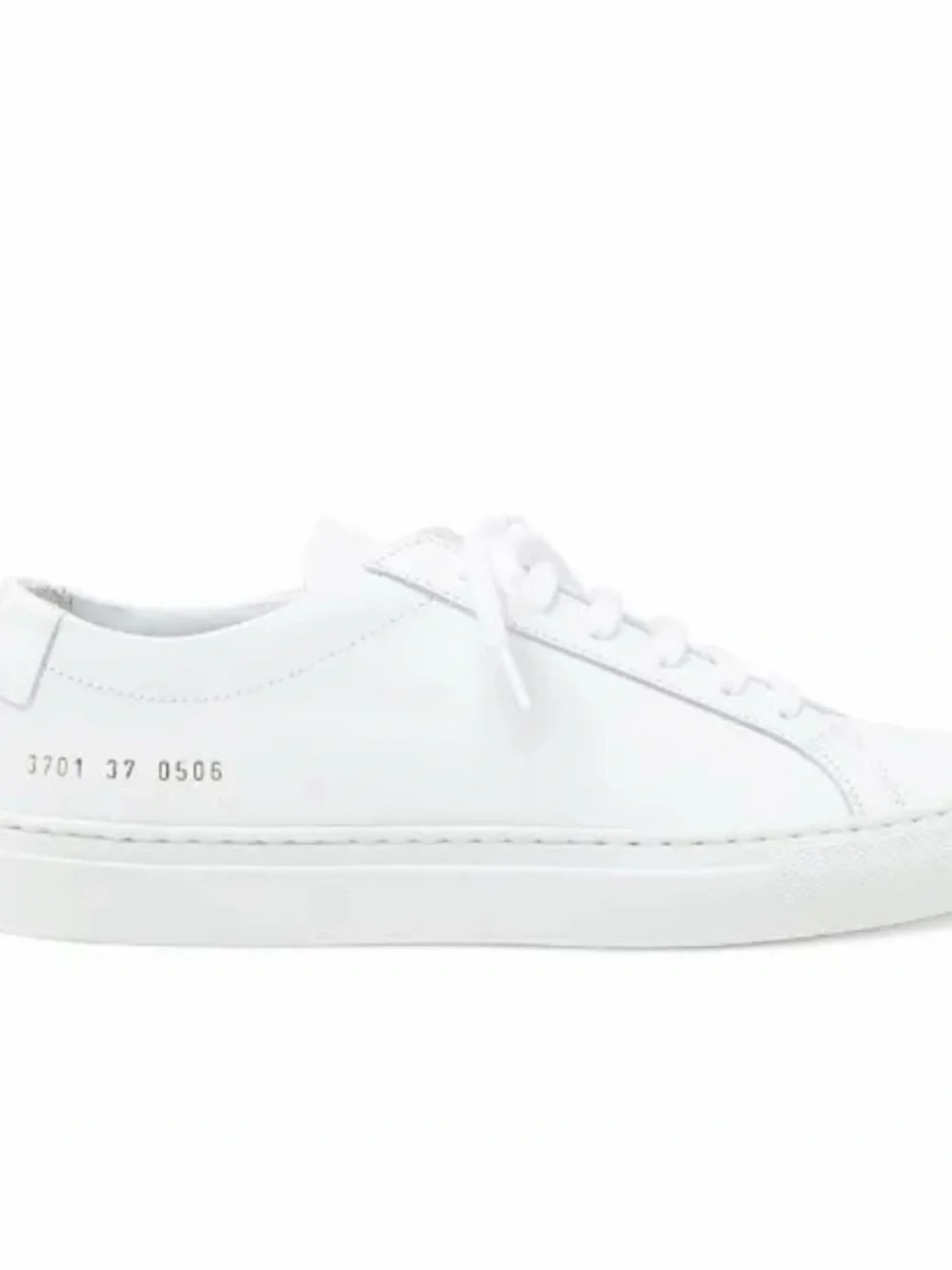 Women's Classic White Leather Sneakers
